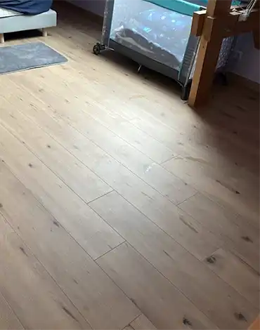 Pose de parquet stratifié flottant Le Mans
